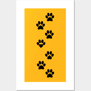 Paw Prints Posters and Art